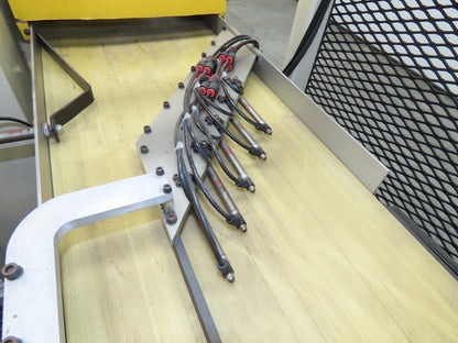 Keyence Production Inspection Camera Pass/Fail System Rejection Vibrator Feeder