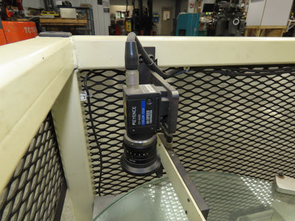 Keyence Production Inspection Camera Pass/Fail System Rejection Vibrator Feeder