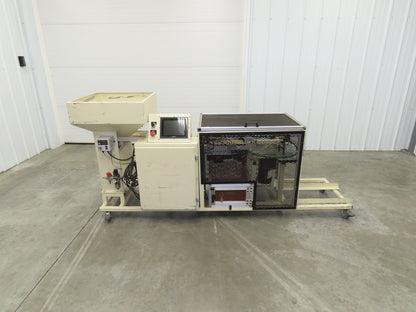 Keyence Production Inspection Camera Pass/Fail System Rejection Vibrator Feeder