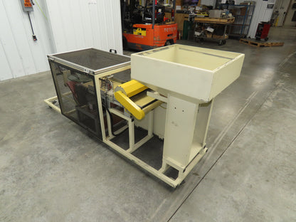 Keyence Production Inspection Camera Pass/Fail System Rejection Vibrator Feeder