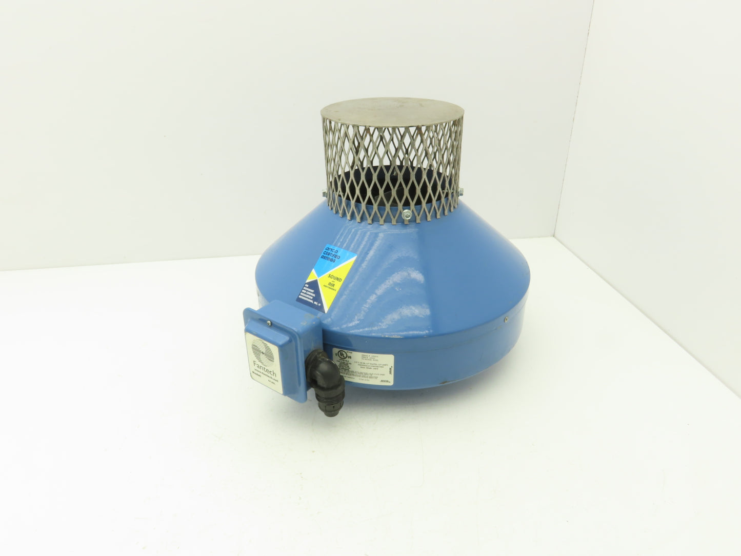 Fantech FX6XL Inline Exhaust Fan 6" Duct Blower 115V Ebm Papst R2E220-AB08-12