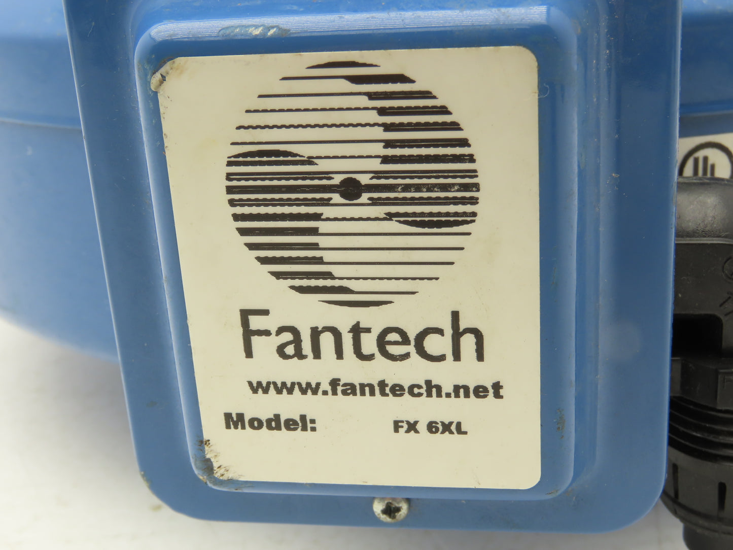 Fantech FX6XL Inline Exhaust Fan 6" Duct Blower 115V Ebm Papst R2E220-AB08-12