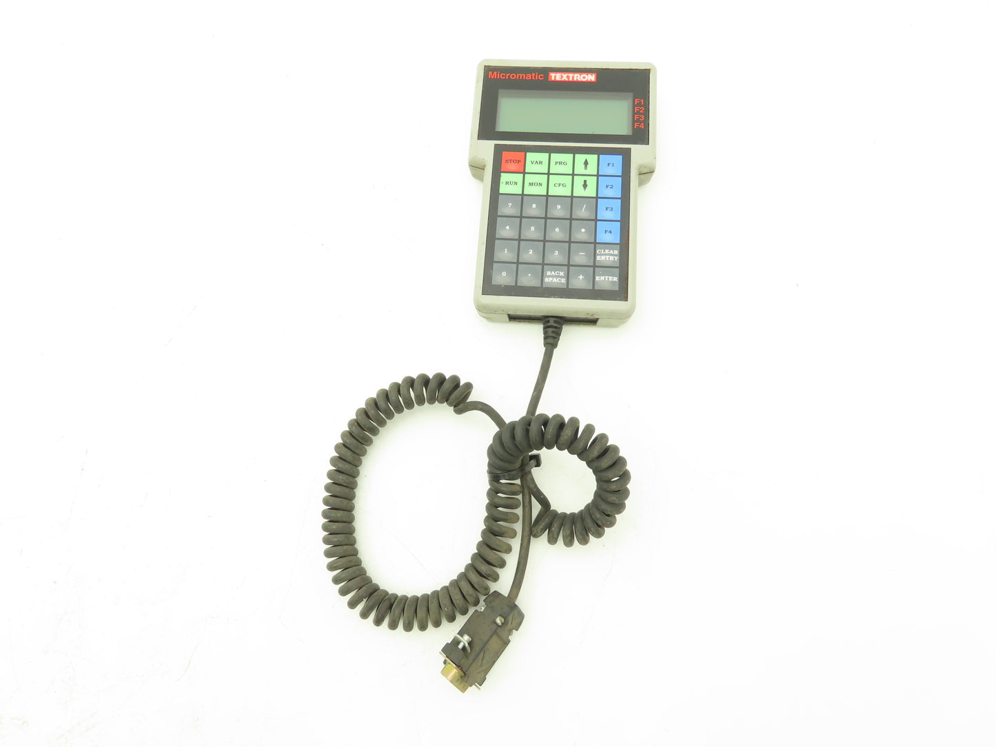 Micromatic Textron 262615 Robot Teach Pendant Keypad Handheld Controller