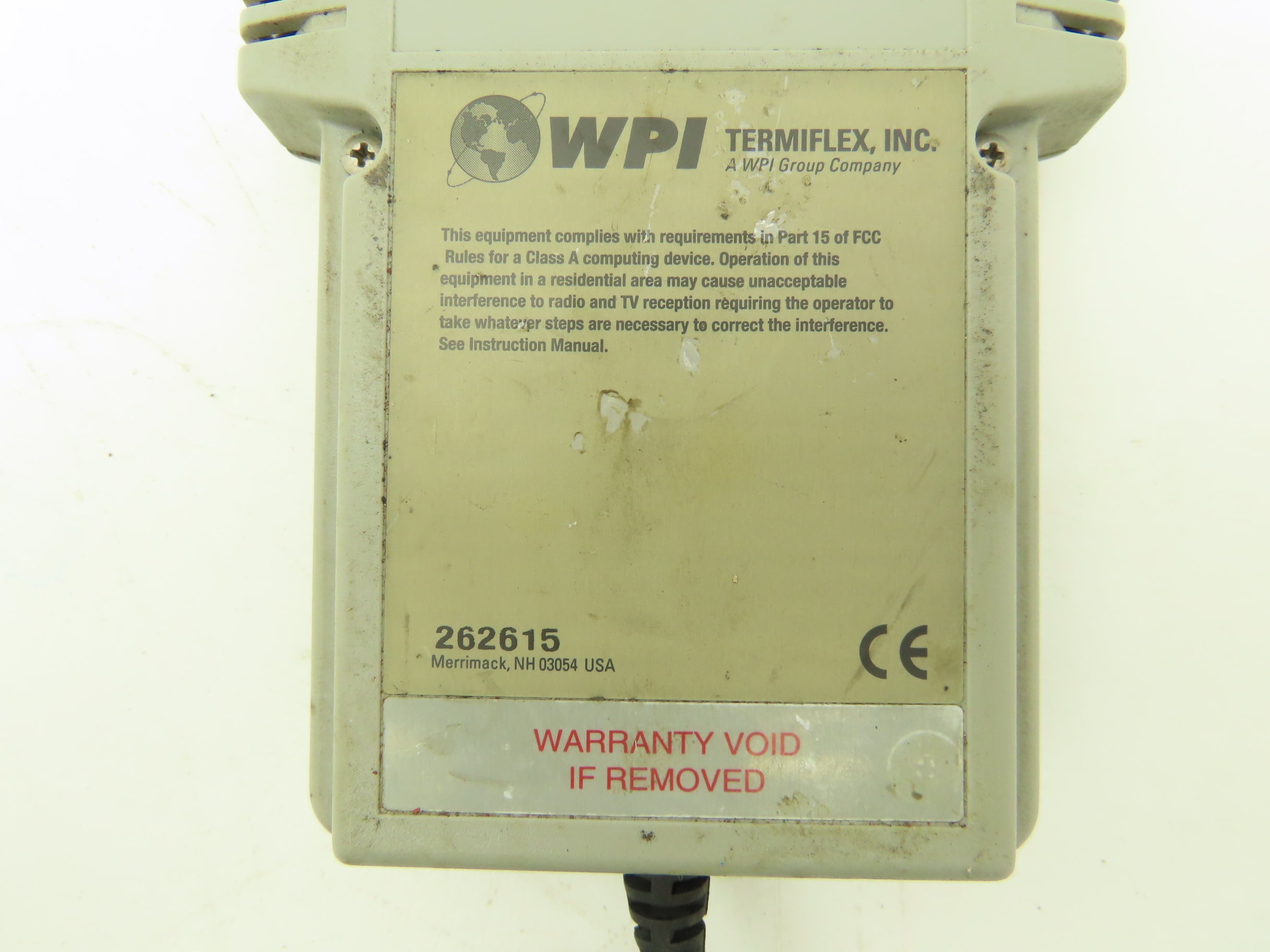 Micromatic Textron 262615 Robot Teach Pendant Keypad Handheld Controll ...