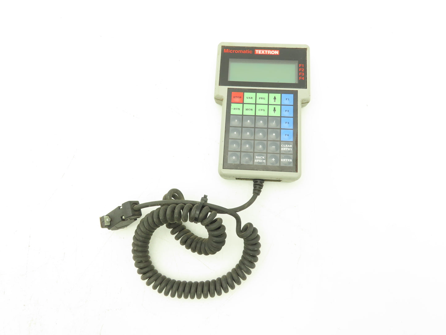 Micromatic Textron 262615 Robot Teach Pendant Keypad Handheld Controller