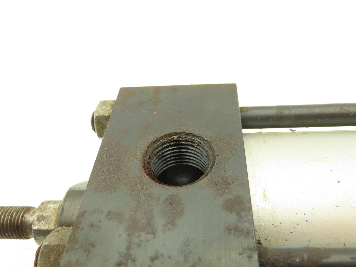 Norgren EJ0155A1-REV3 Pneumatic Air Cylinder 2" Bore x 6" Stroke Rod 7/16"-20