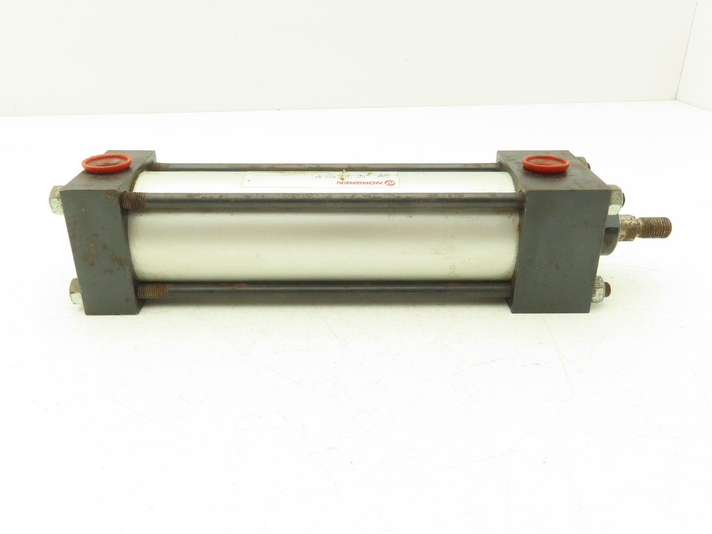 Norgren EJ0155A1-REV3 Pneumatic Air Cylinder 2" Bore x 6" Stroke Rod 7/16"-20