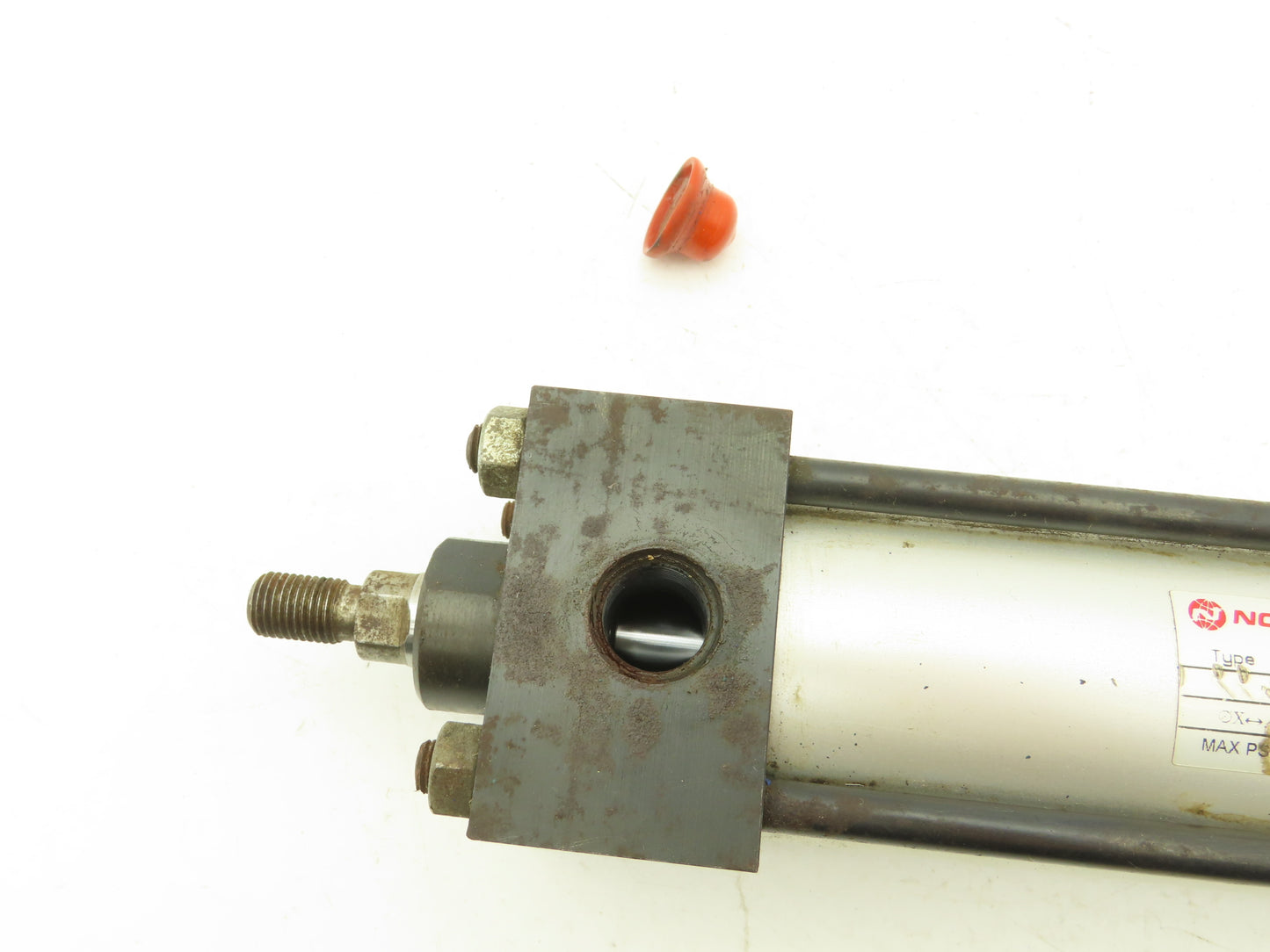 Norgren EJ0155A1-REV3 Pneumatic Air Cylinder 2" Bore x 6" Stroke Rod 7/16"-20
