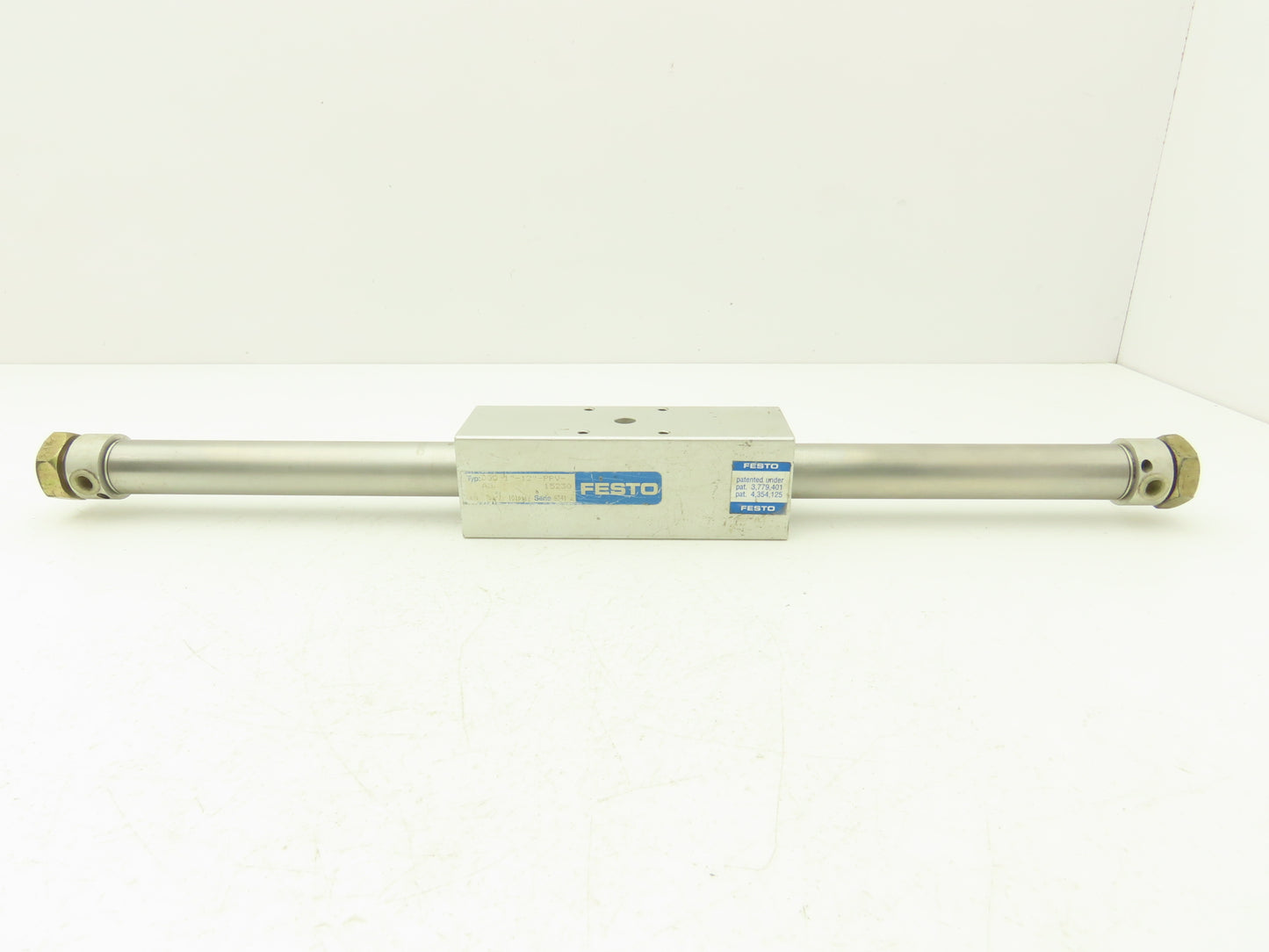 Festo DGO-1"-12"-PPV-AB Linear Actuator Travel Rod 1" x 12 Block 2"x 6"
