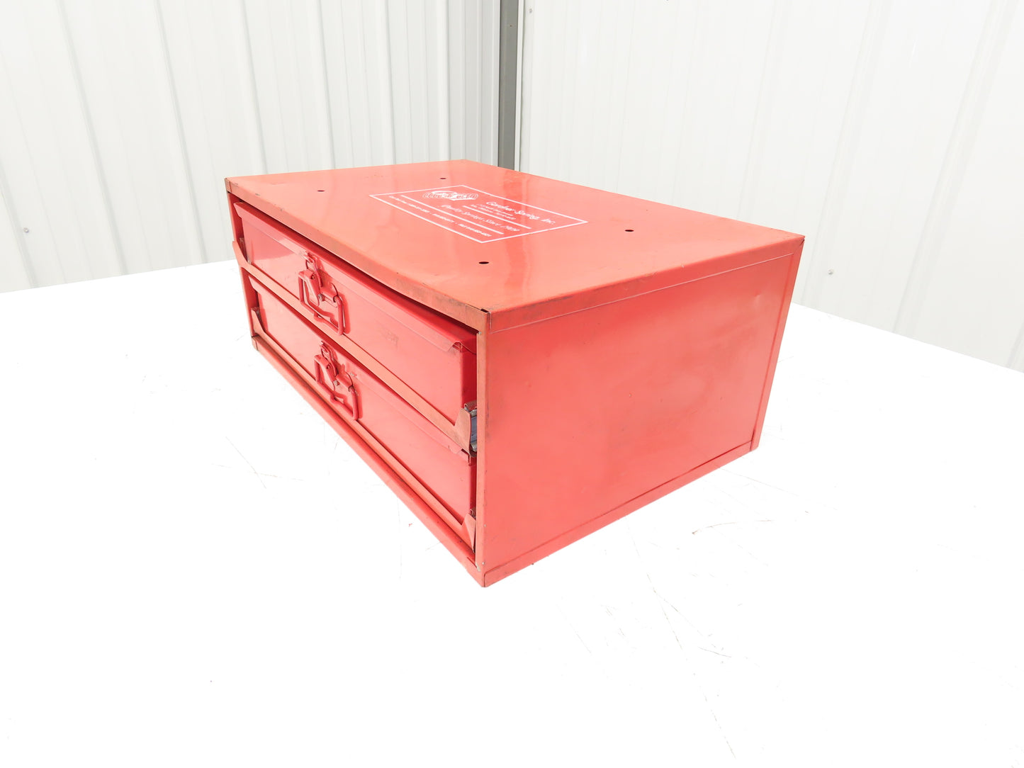 Gardner Spring Assorted Compression Spring Organizer 2 Drawer Tool Box Only