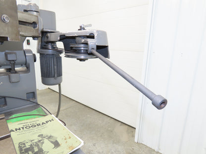DME CEM-31 Universal Pantograph Die Sinking Engraving Machine Copy Not Complete