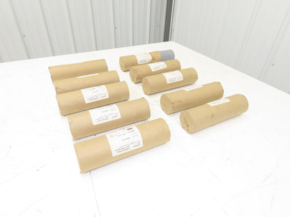 Norton 53A80-KVBE 80 Grit Grinding Wheel 2-5/8"OD x 4-3/8"W x 1-1/4"ID Lot of 10