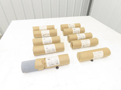 Norton 53A80-KVBE 80 Grit Grinding Wheel 2-5/8"OD x 4-3/8"W x 1-1/4"ID Lot of 10