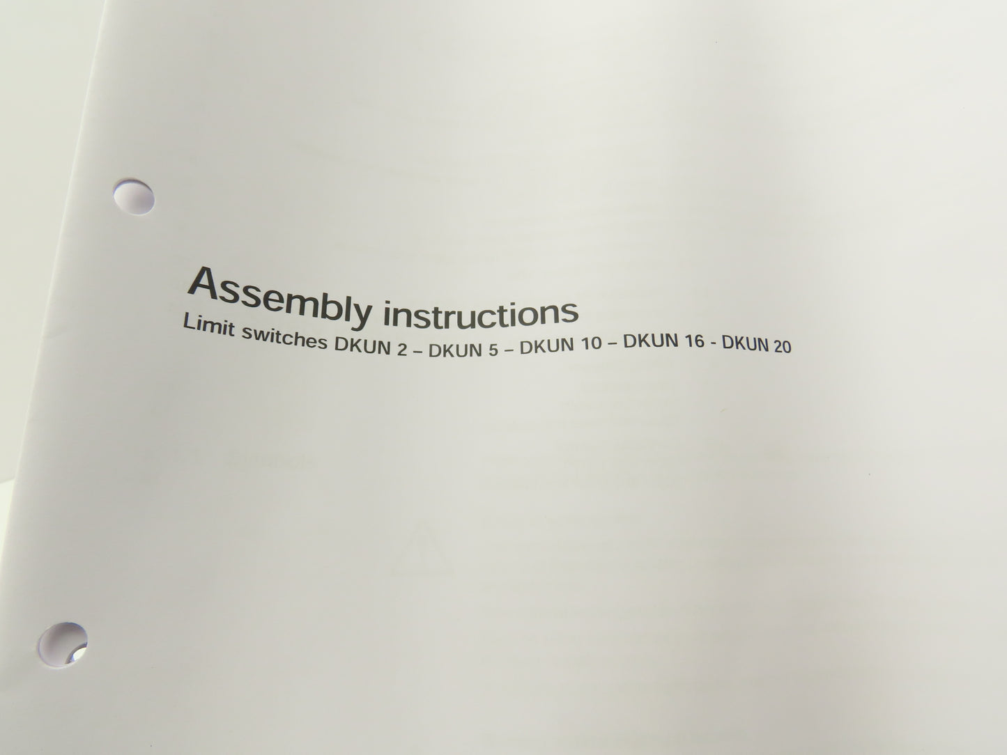 Demag Crane 83728633 DK10 Hoist Cut-Out Spacer Sleeve 3 Spring Set