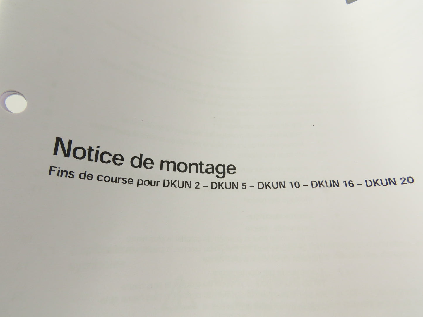 Demag Crane 83728633 DK10 Hoist Cut-Out Spacer Sleeve 3 Spring Set