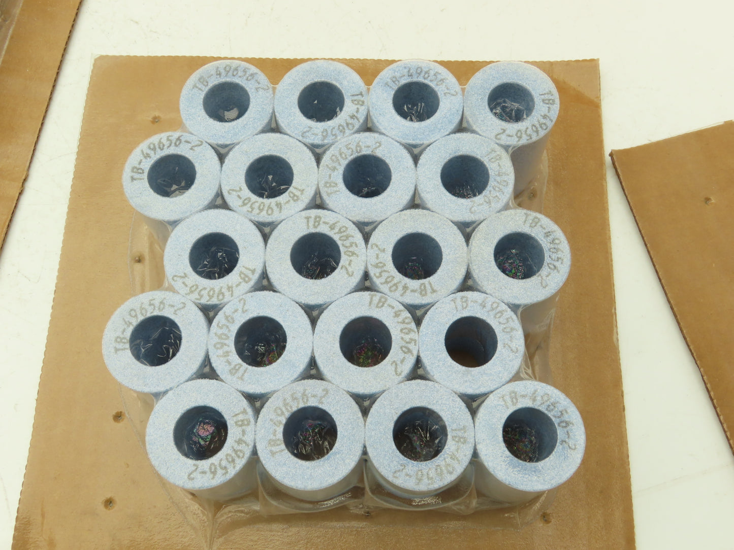 Norton TB-49656-2 120L Grit Grinding Wheel 1-3/8"Dia x 2"W x 11/16"ID Lot of 55