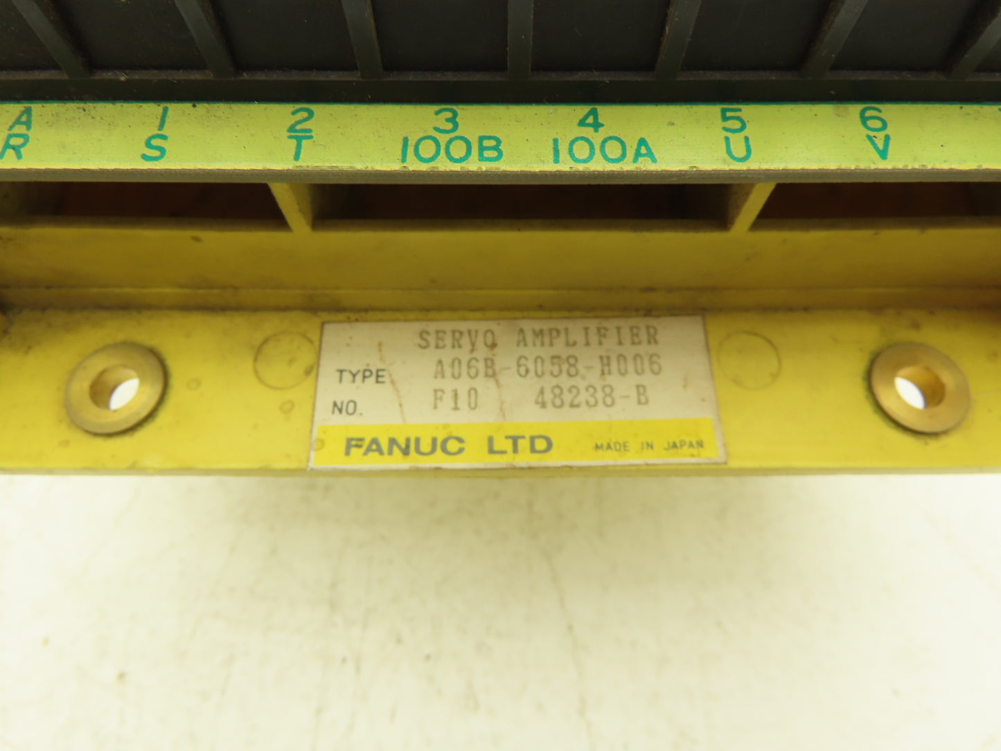 Fanuc A06B-6058-H006 Servo Amplifier Drive A20B-1003-0080