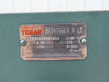 Dodge Tigear MR94766LKVLC Speed Reducer 40:1 Gearbox Right & Left Output