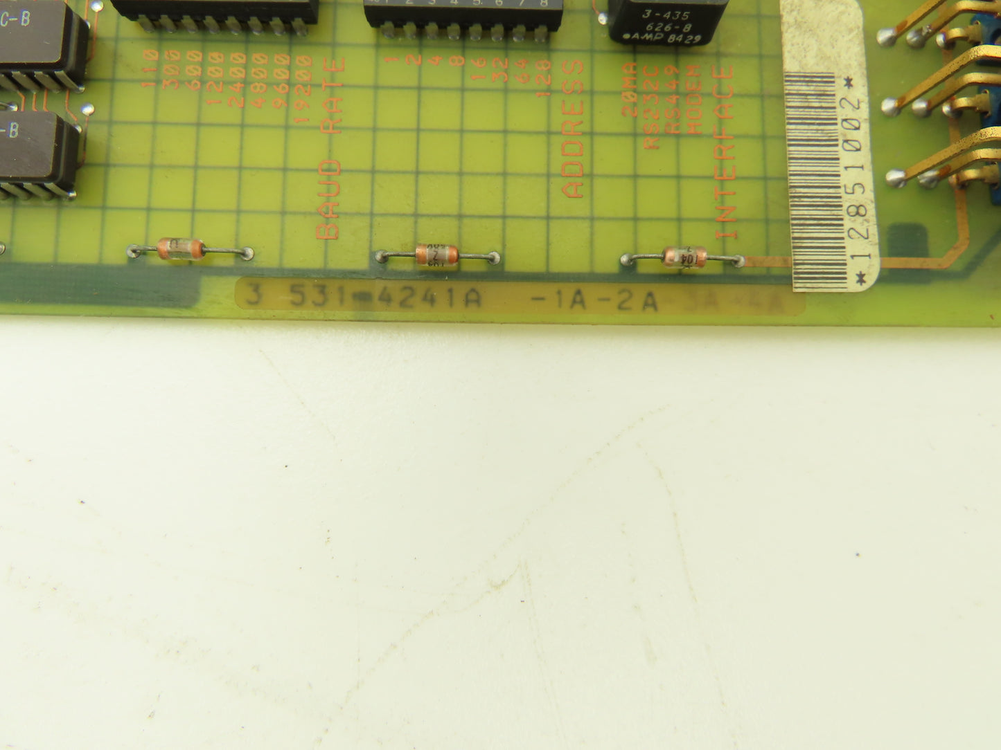 Cincinnati Milacron 3 531-4241A-1A-2A PCB Printed Circuit Control Board