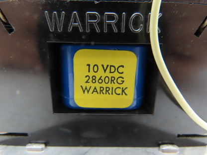 Warrick 2D1F0 Control Relay 115/230VAC 1/2Hp 10VDC Coil