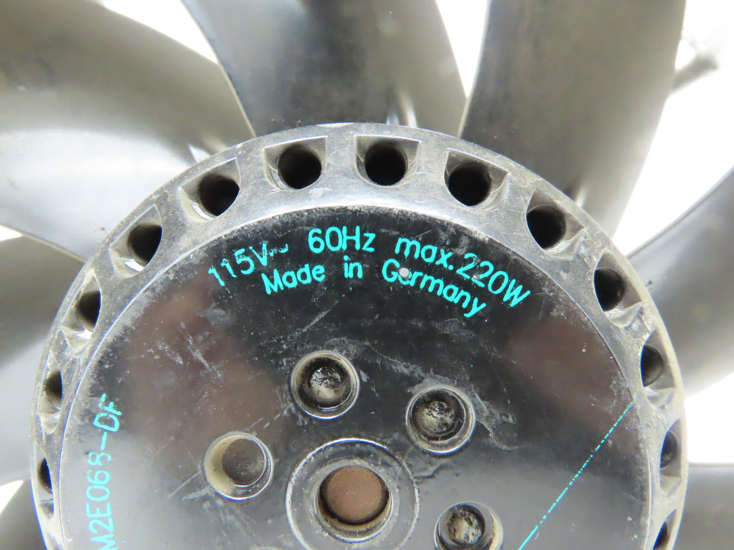 Ebm W2E250-HJ32-01 Axial Cooling Fan 11"Square 115V 1PH 1100CFM M2E068-DF