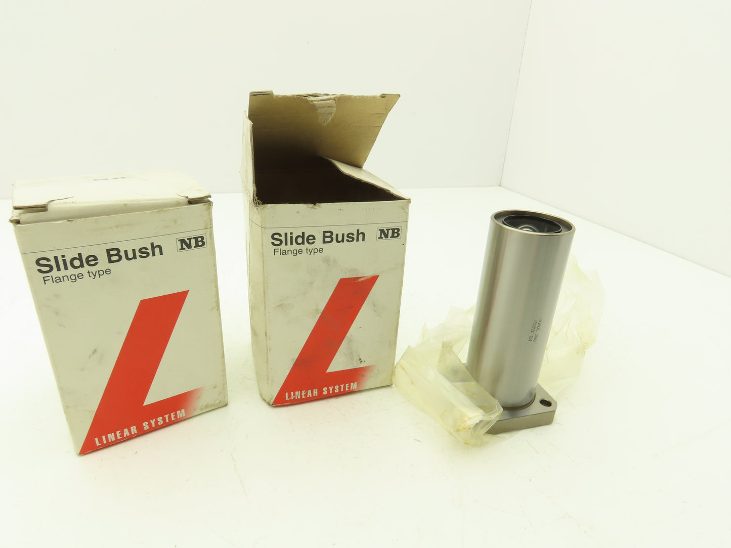 Linear System SMK-30WUU Linear Motion Slide Bushing/Bearing 4 Bolt Lot of 2