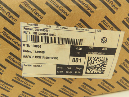 Atlas Copco 2901300011 Air Compressor Filter Kit Replacement