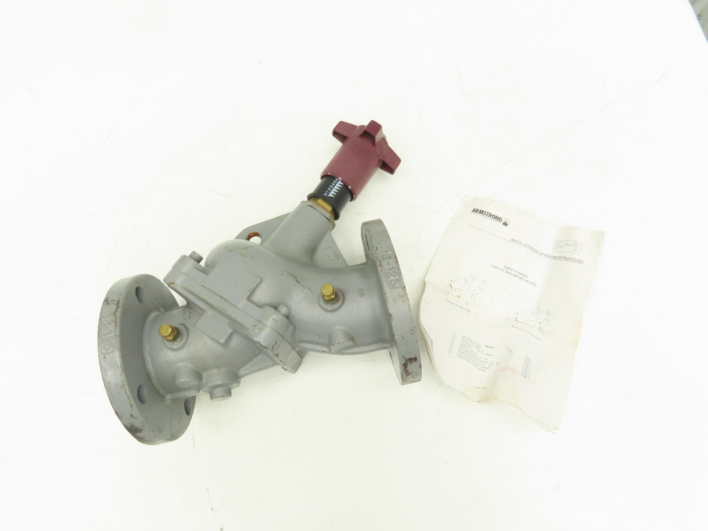 Armstrong CBV-3FS Circuit Balancing Valve Flow Control 3" Flanged