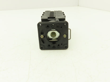 Telemecanique 9003AEQ3819 Rotary Cam Switch Assy 300VAC 12A W KAD1PZ Knob