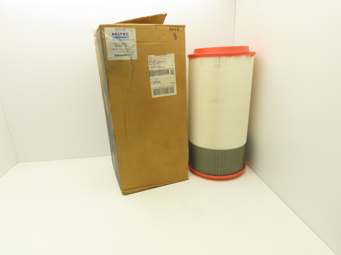 Keltec KA390-022 Technolab Air Compressor Filter Kit Replacement