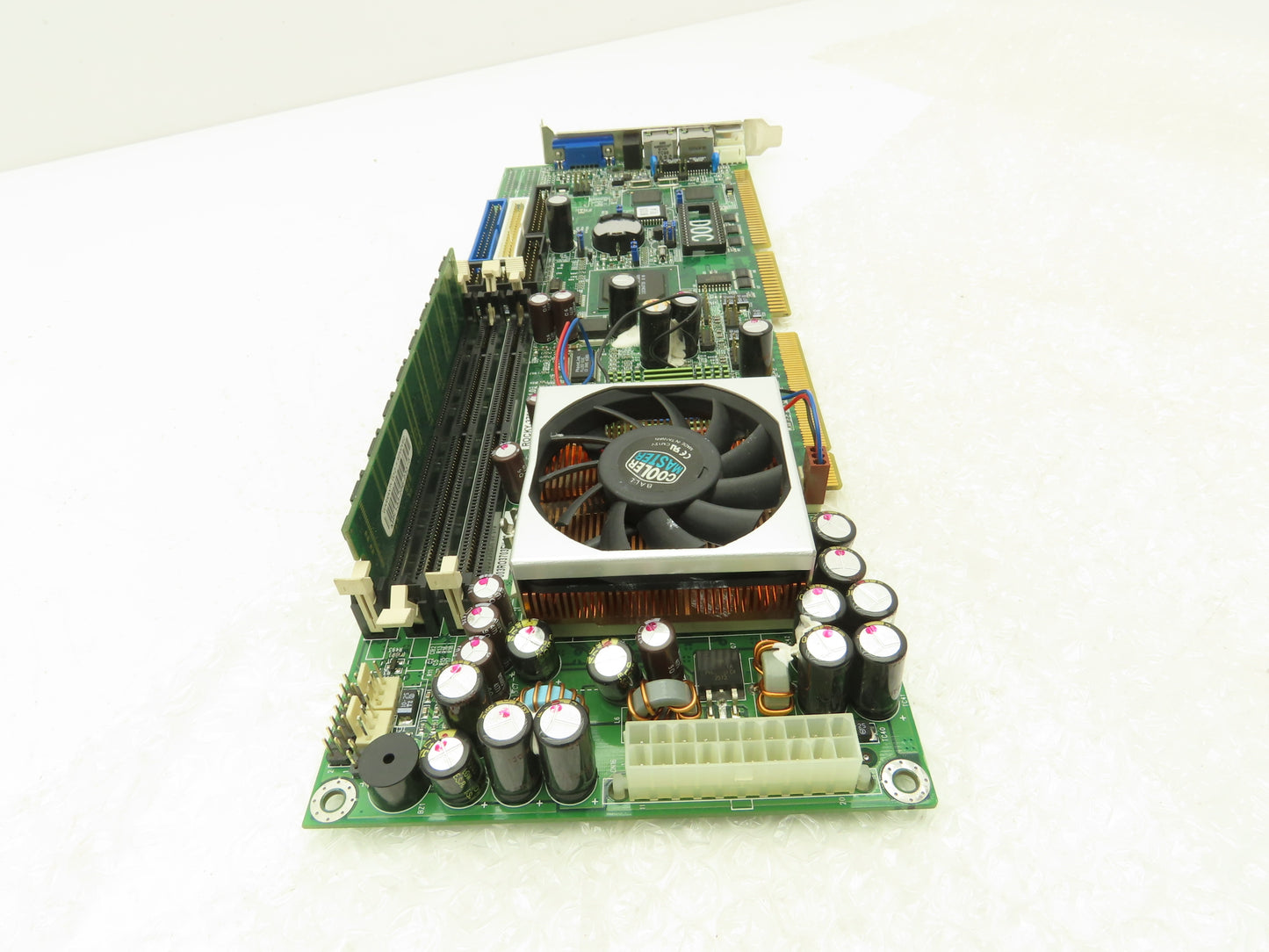 IEI ROCKY-3786EVGU2-RS-R41 V4.1 CPU Board Socket 370 W VGA 2-RJ45 Ethernet Port