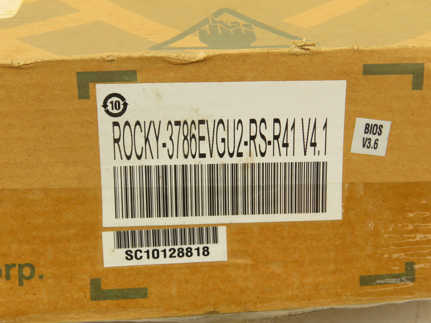 IEI ROCKY-3786EVGU2-RS-R41 V4.1 CPU Board Socket 370 W VGA 2-RJ45 Ethernet Port