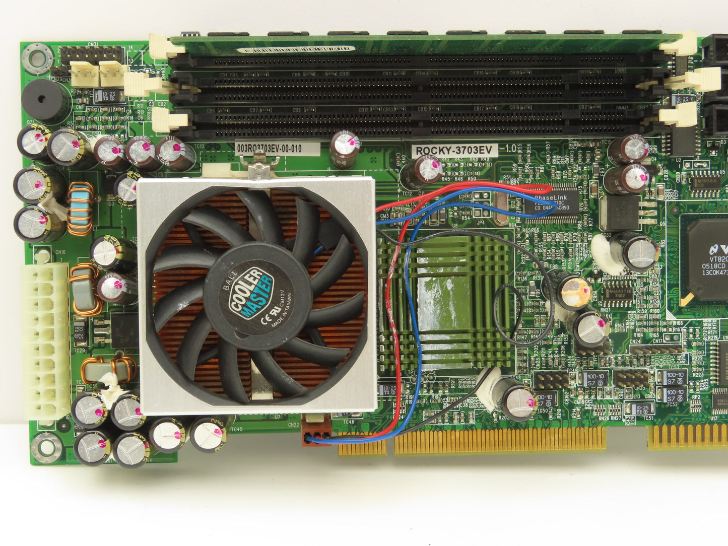 IEI ROCKY-3786EVGU2-RS-R41 V4.1 CPU Board Socket 370 W VGA 2-RJ45 Ethernet Port