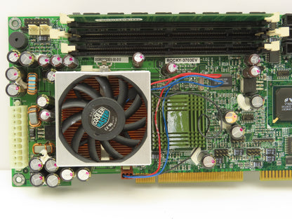 IEI ROCKY-3786EVGU2-RS-R41 V4.1 CPU Board Socket 370 W VGA 2-RJ45 Ethernet Port
