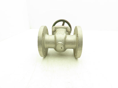 Kitz 2-150 Stainless Gate Valve 2" Flanged Class 150 170PSI Rising Stem