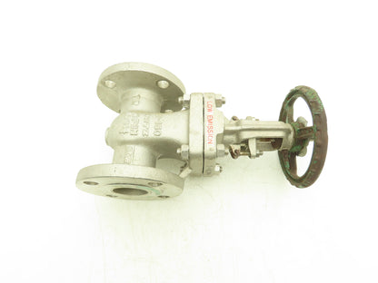 Kitz 2-150 Stainless Gate Valve 2" Flanged Class 150 170PSI Rising Stem