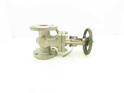 Kitz 2-150 Stainless Gate Valve 2" Flanged Class 150 170PSI Rising Stem