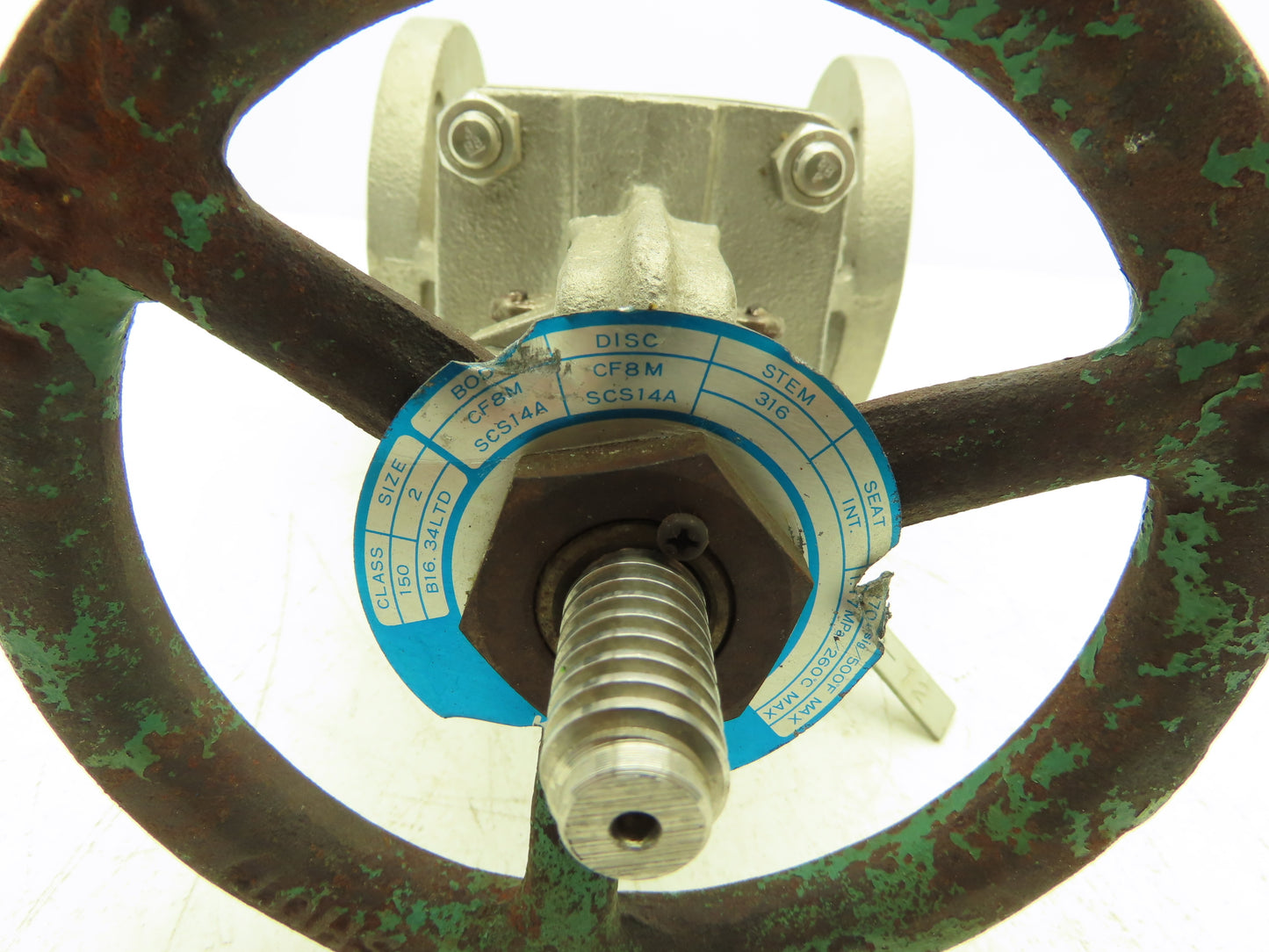 Kitz 2-150 Stainless Gate Valve 2" Flanged Class 150 170PSI Rising Stem