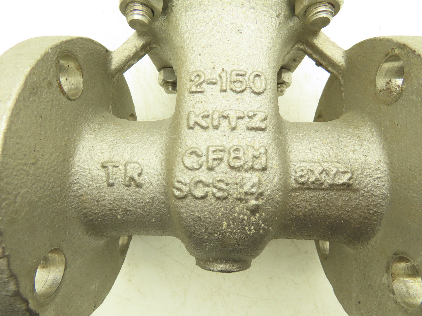 Kitz 2-150 Stainless Gate Valve 2" Flanged Class 150 170PSI Rising Stem