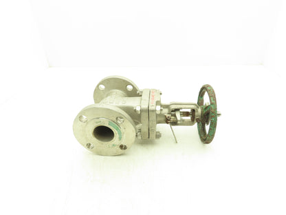 Kitz 2-150 Stainless Gate Valve 2" Flanged Class 150 170PSI Rising Stem
