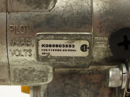 Parker N3554900153/K065903553 Pneumatic Solenoid Pilot Control Valve 120V 1/2NPT