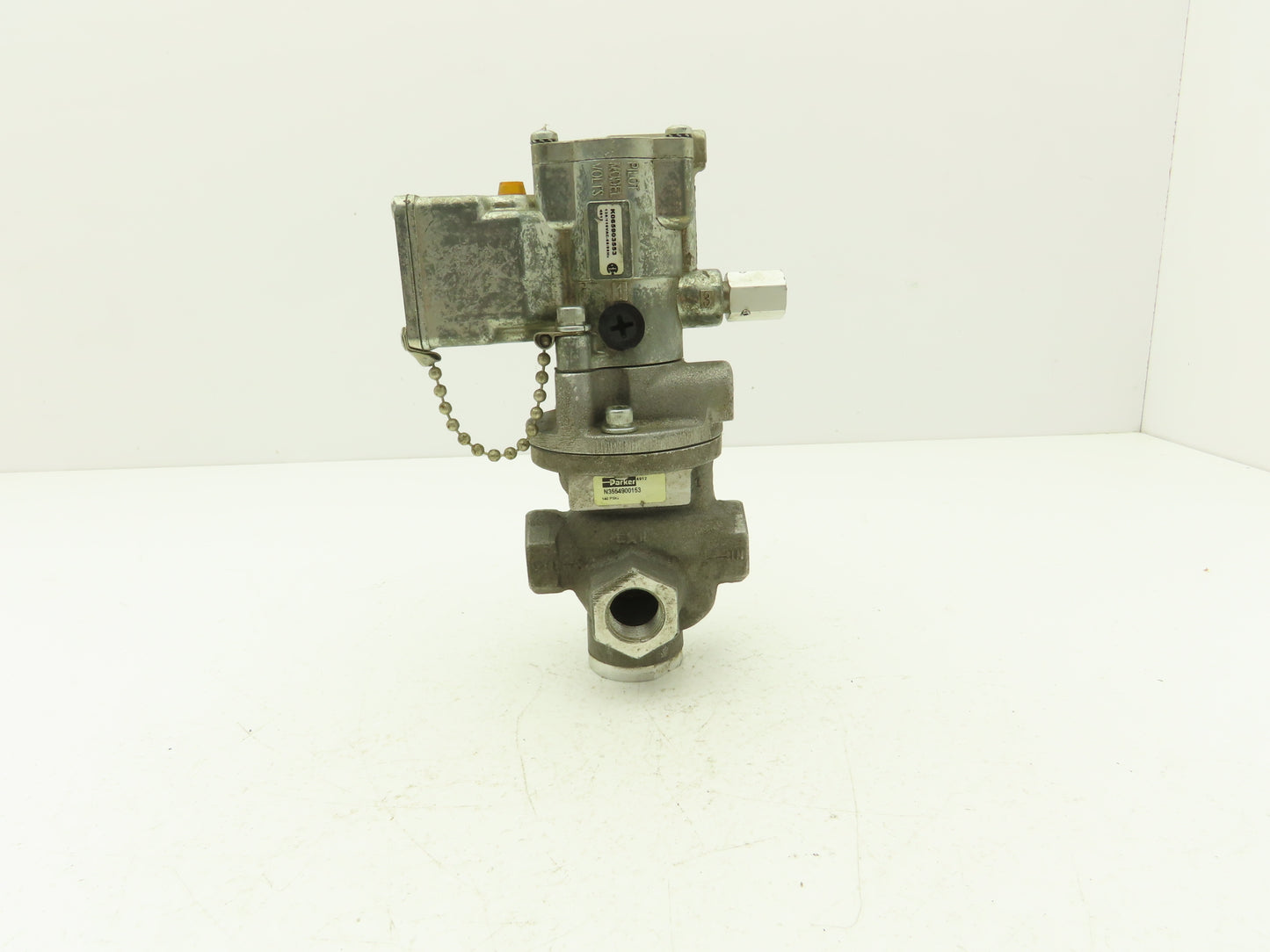 Parker N3554900153/K065903553 Pneumatic Solenoid Pilot Control Valve 120V 1/2NPT