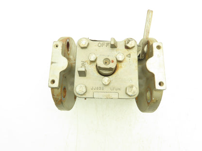 Xomox Tufline 067 9T3290 Stainless Plug Valve 2" Flanged CF8M Class 150