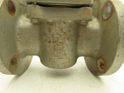 Xomox Tufline 067 9T3290 Stainless Plug Valve 2" Flanged CF8M Class 150