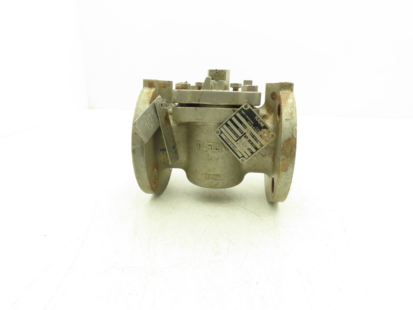 Xomox Tufline 067 9T3290 Stainless Plug Valve 2" Flanged CF8M Class 150