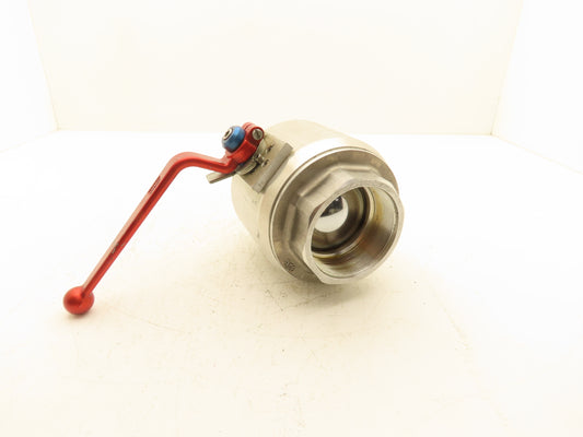 DMIC BVAL 3000S 4321IEZN 3" Aluminum Ball Valve 400PSI SAE Threaded Hydraulic