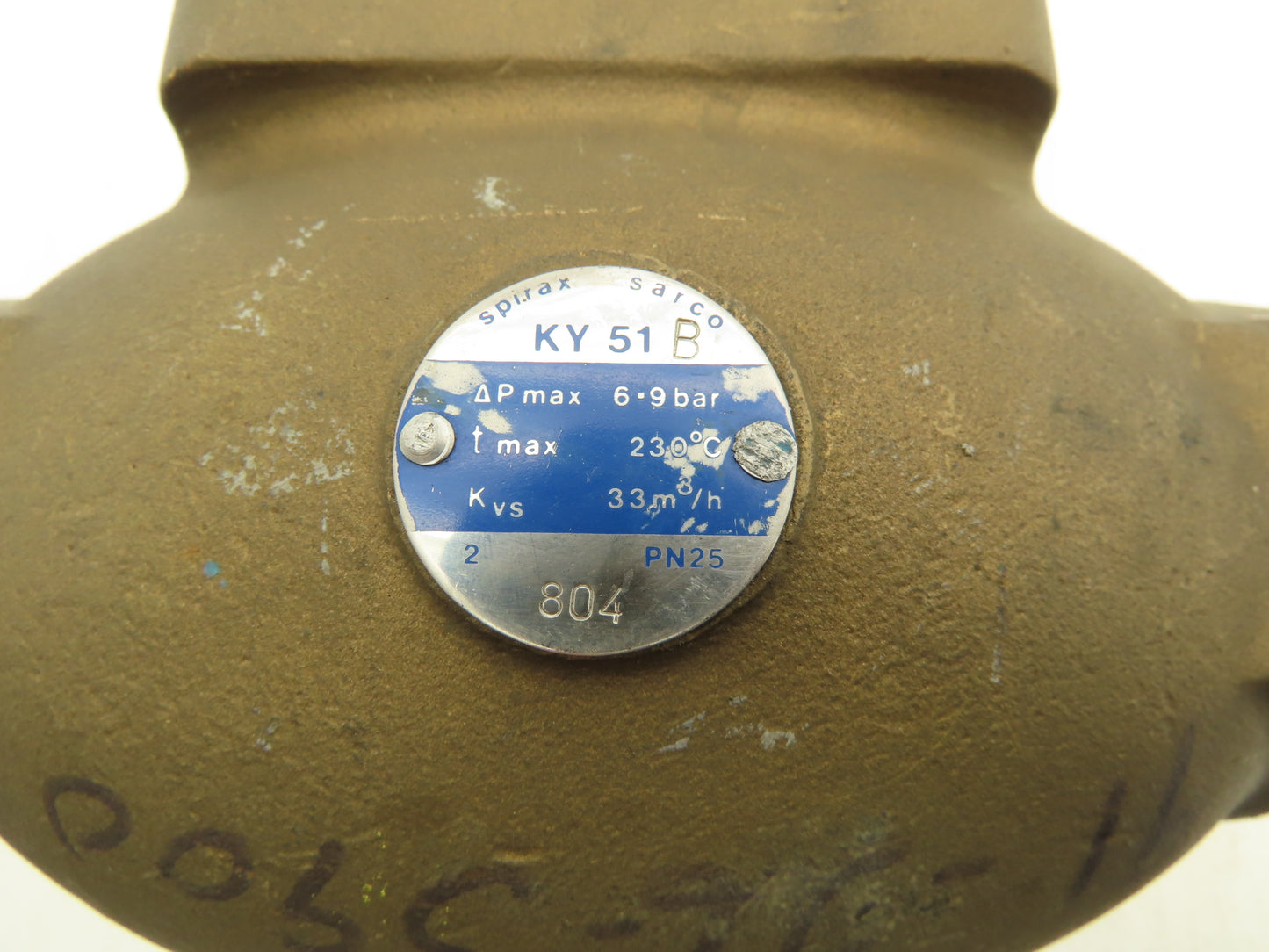 Spirax Sarco KY51B 2"NPT Bronze Temp Control Globe Valve 130PSI 6-9bar