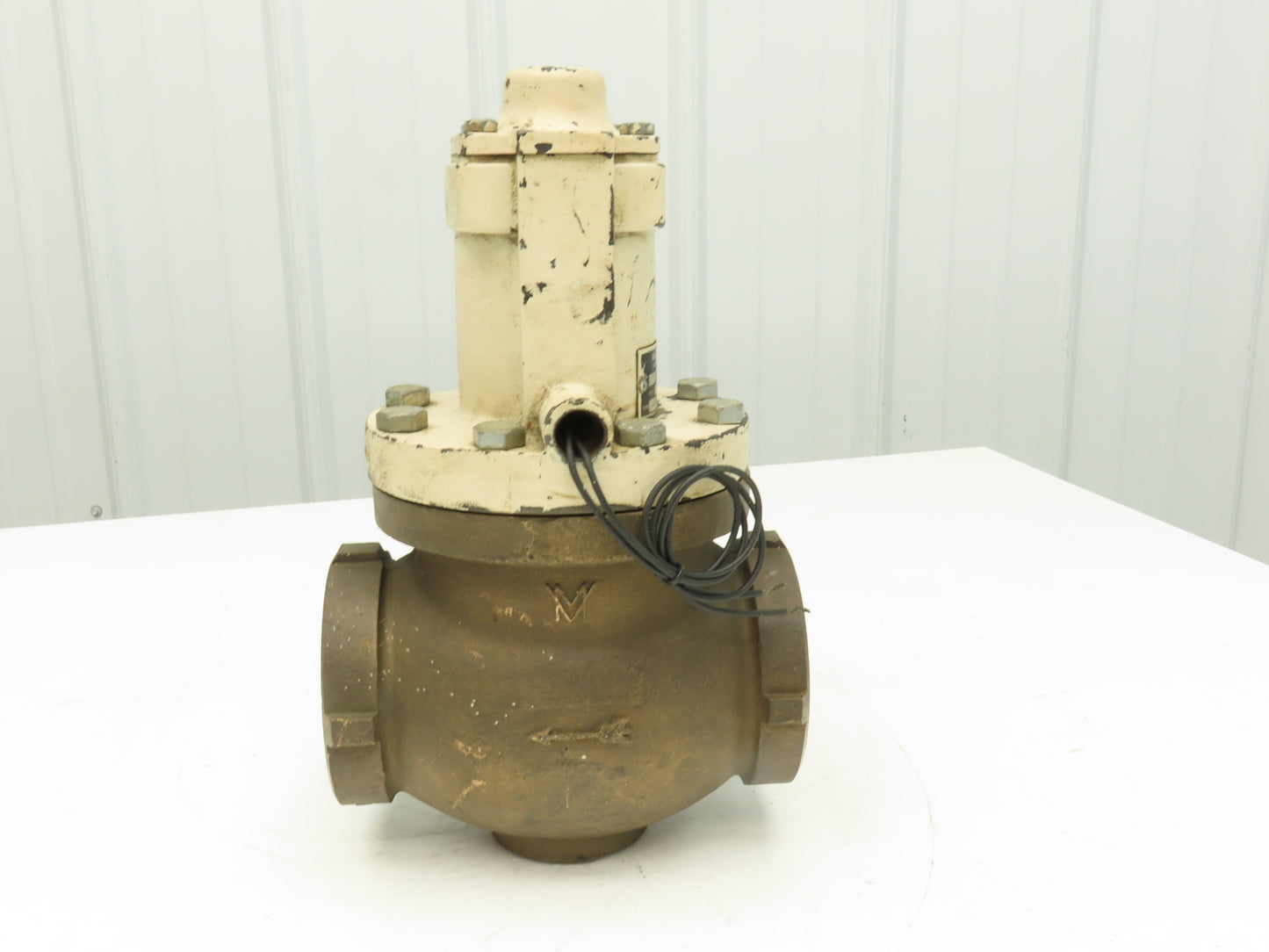 Magnatrol 44A39 Bronze Solenoid Valve 3"NPT 120V Full Port Normally Closed