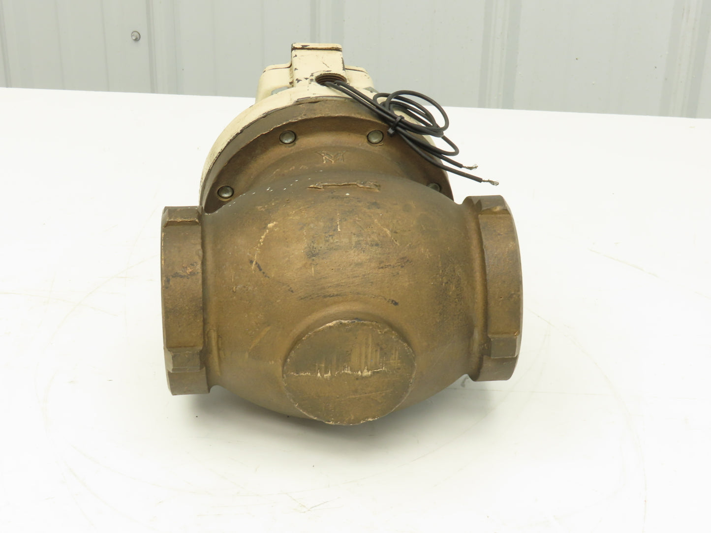 Magnatrol 44A39 Bronze Solenoid Valve 3"NPT 120V Full Port Normally Closed