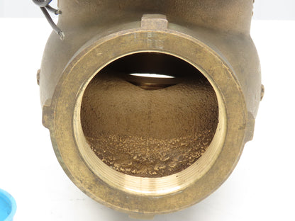 Magnatrol 44A39 Bronze Solenoid Valve 3"NPT 120V Full Port Normally Closed